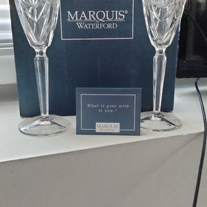 COPY - Champagne crystal flutes